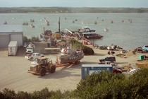 As the fishing season comes to an end in Naknek, Alaska, fishermen are busy unloading their boats and preparing them for winter storage.TKTKTK