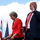 Donald Trump and Theresa May