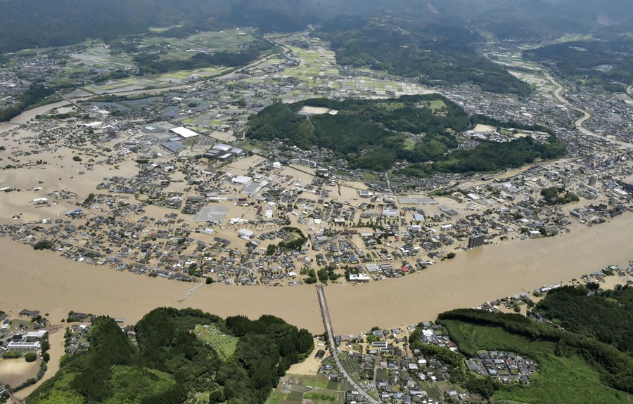 Photos Deadly Flooding in Japan The Atlantic