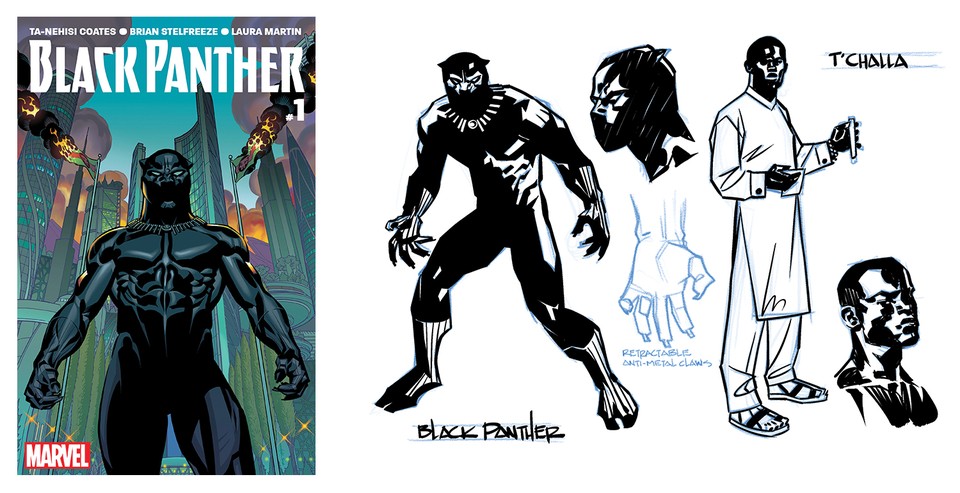 An Exclusive Look at 'Black Panther #1' by Ta-Nehisi Coates - The Atlantic