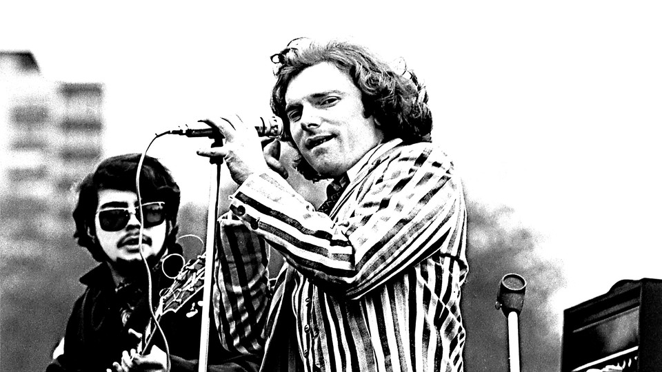 Van Morrison at Spring Sing on Boston Common, April 20, 1968