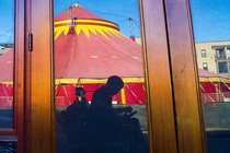 The shadow of the filmmaker Reid Davenport in 'I Didn't See You There'