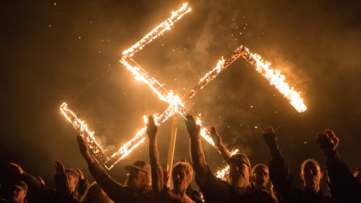 A white-nationalist rally