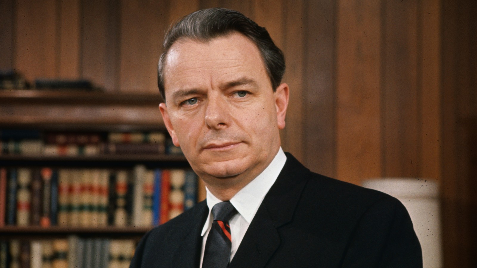 John D. Rockefeller Jr. Wearing Top Hat by Bettmann