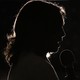 Kamala Harris in silhouette