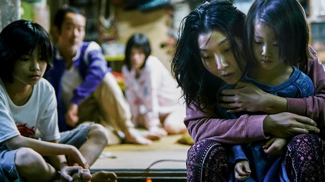 the family in "Shoplifters"