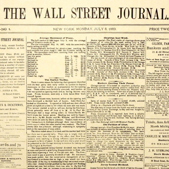 Wall Street Journal stops publishing Asian and European print