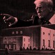 Illustration of Donald Trump and Bob Jones University