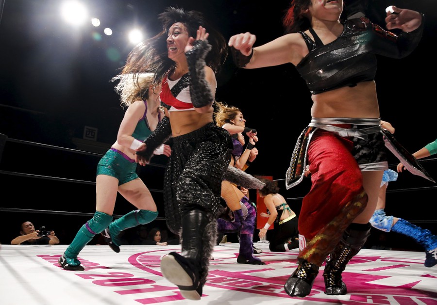 Professional Women's Wrestling in Japan - The Atlantic