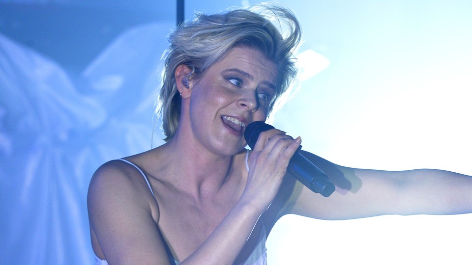 Robyn performs at the Hollywood Palladium on February 22, 2019, in Los Angeles.