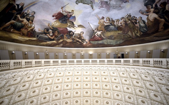 The Restoration Of The United States Capitol Dome The Atlantic