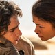 Timothée Chalamet and Zendaya in “Dune: Part Two”
