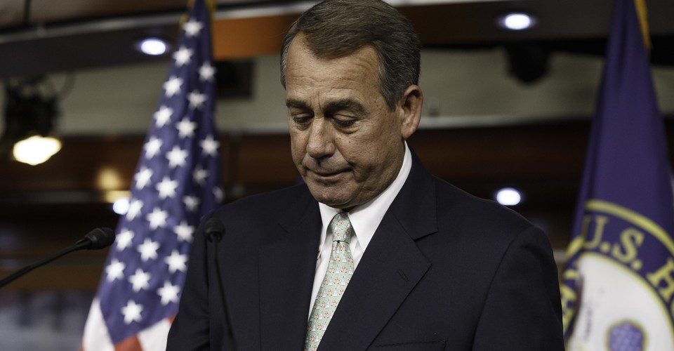 Opposition To John Boehner Grows As House Vote Nears The Atlantic