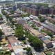 Aerial photograph of Nehemiah houses in Brooklyn