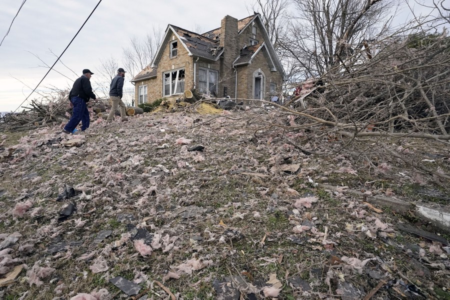 The Aftermath Of The Devastating Tornado Outbreak In Kentucky