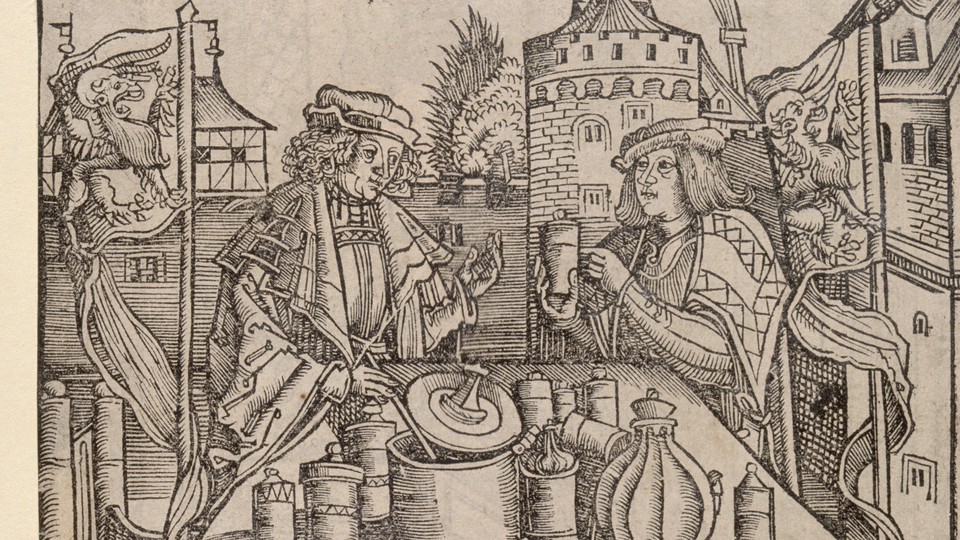 Medieval Occupations and Jobs: Apothecary. History of Apothecary and their  Products