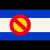 An image of Colorado's flag with a "cross out" symbol at its center