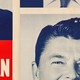 A photo-illustration featuring images of Ronald Reagan and Joe Biden