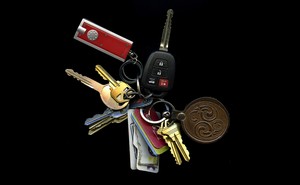 photograph of keychain