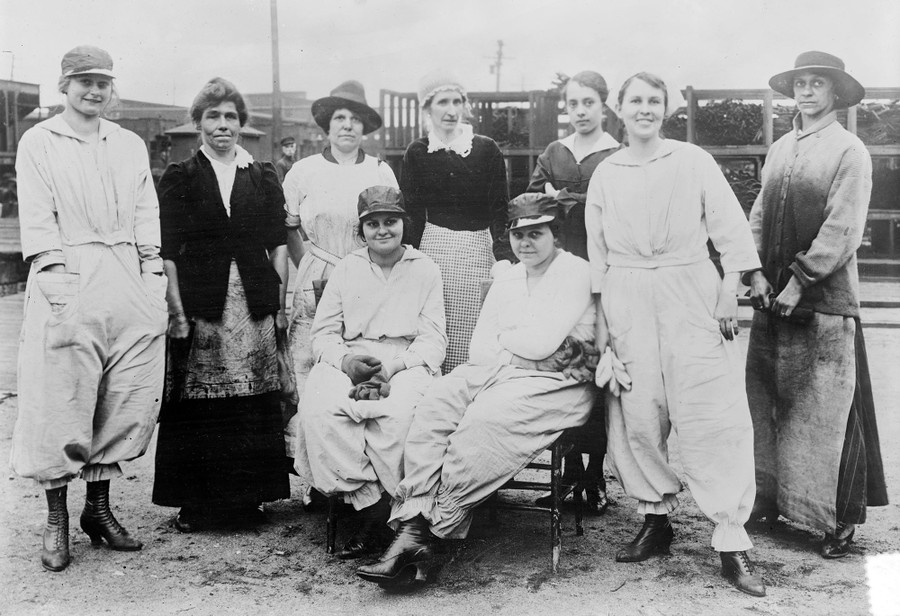 Women At Work In 1917 The Atlantic