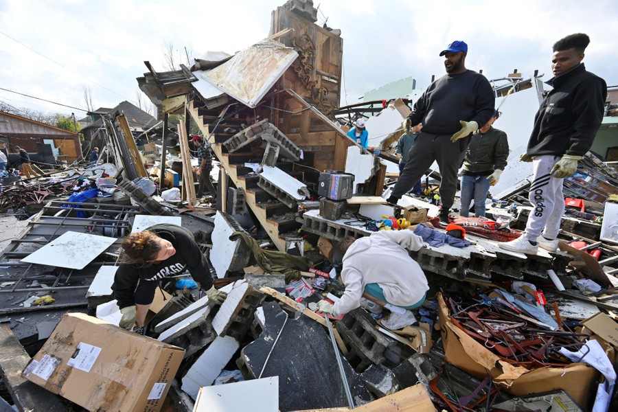 Photos: Tornado Damage in Tennessee - The Atlantic