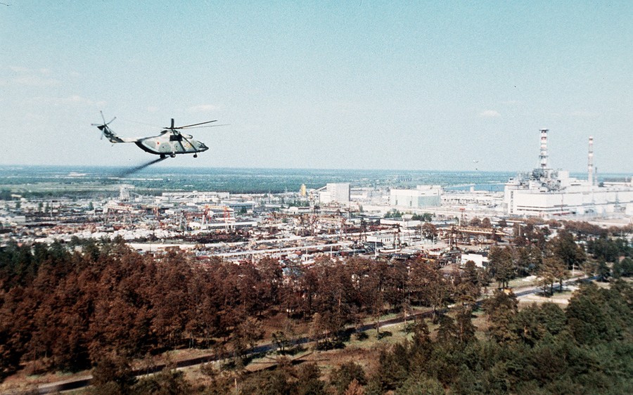 chernobyl blast zone