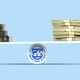 Picture of money balancing on an IMF scale