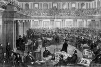 The Senate as a court of impeachment for the trial of Andrew Johnson