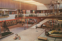 The Garden Court at Southdale Shopping Center, Edina, Minnesota, circa 1965