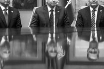 Marco Rubio, Lindsey Graham, and Michael Waltz