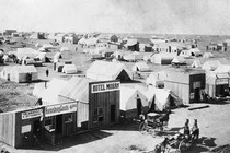 The "Cherokee Strip" in Oklahoma Territory, 1893