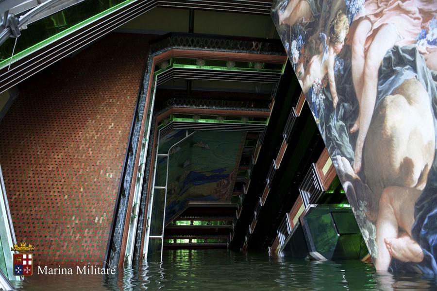 Photos Raising The Costa Concordia The Atlantic
