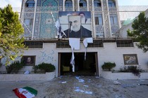 The Iranian embassy in Damascus