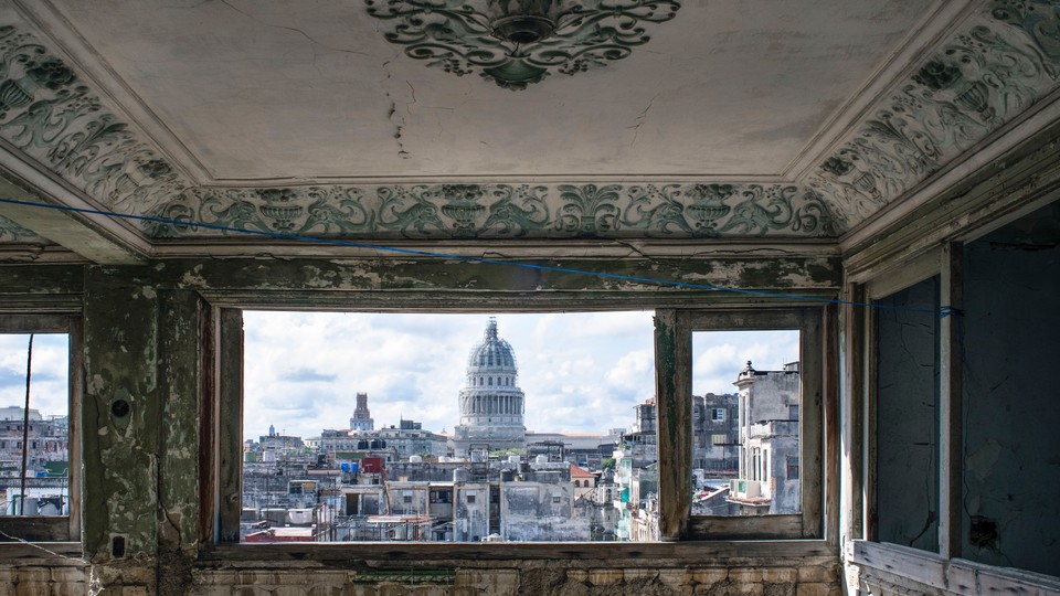 View of Havana from a window