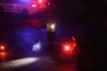 Air traffic controllers at LaGuardia Airport