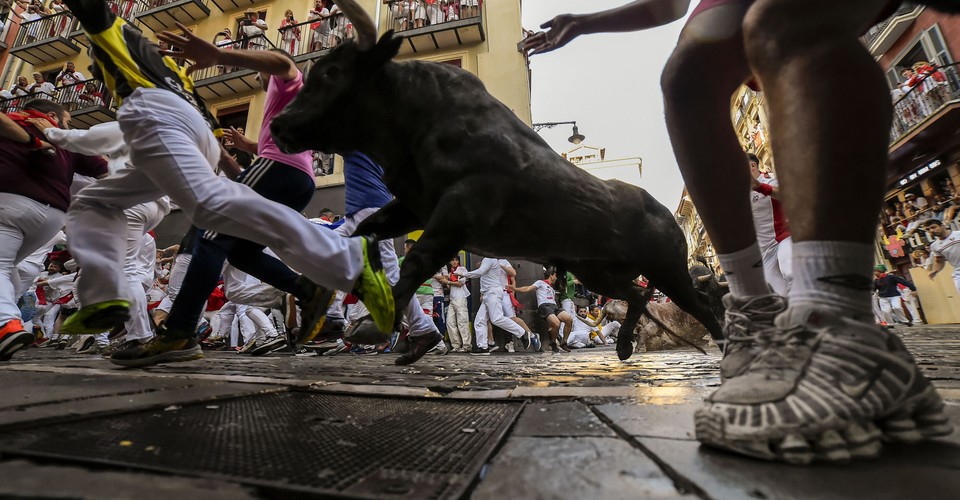 The Running of the Bulls 2023 - The Atlantic