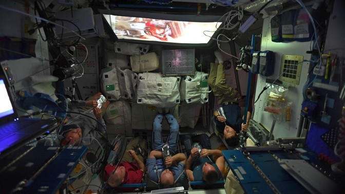 Even Astronauts Binge-Watch TV While in Space