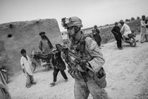 American soldier in Afghanistan