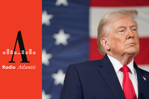 President Donald Trump standing in front of the US Flag