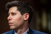 A photograph of Sam Altman
