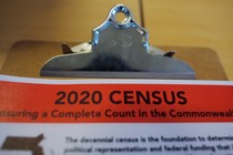 An informational pamphlet about the 2020 census