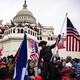 Insurrectionists at the U.S. Capitol on January 6.