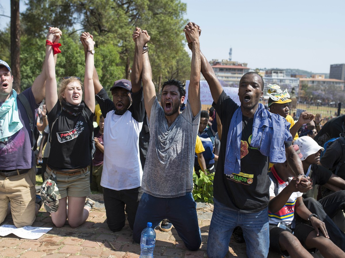 Student Protest in South Africa Over Tuition Turn Violent - The Atlantic