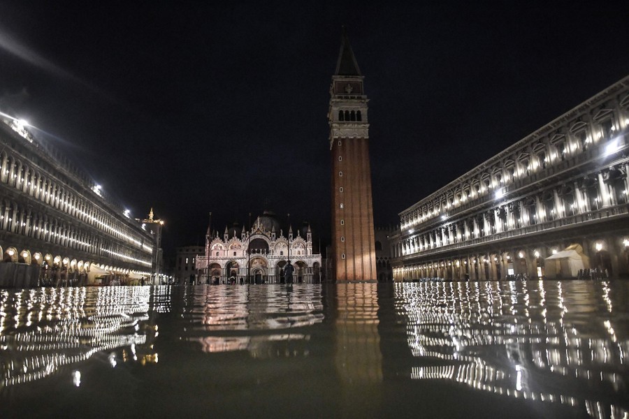 Photos of Venice Underwater The Highest Tide in 50 Years The Atlantic