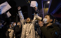 Protesters in China