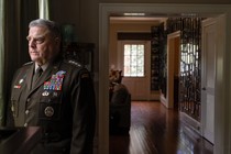 A photograph of General Mark Milley in his home