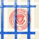 An illustration of the U.S. presidential seal with bars surrounding it