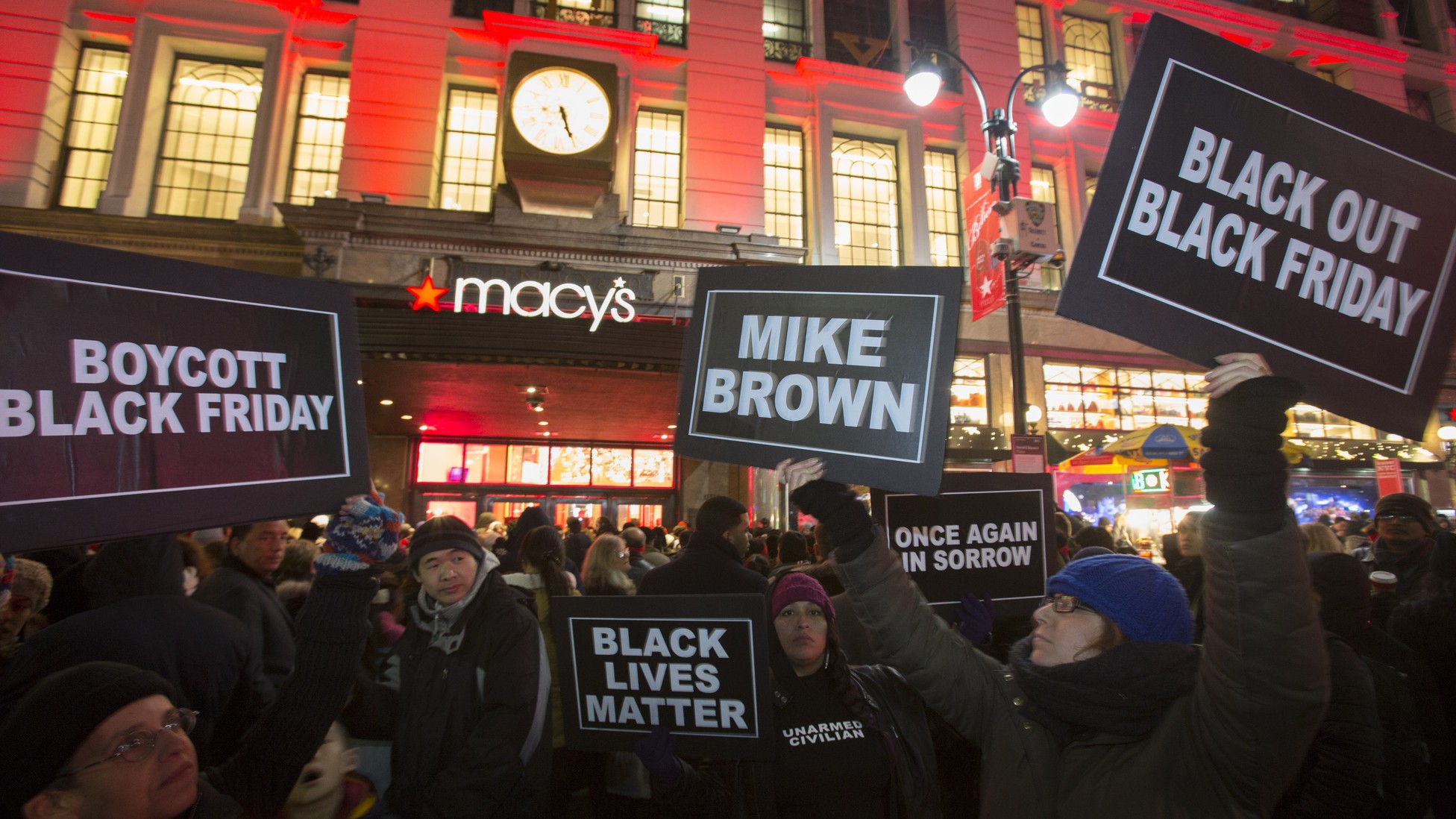 Protesting Black Friday for Michael Brown The Atlantic