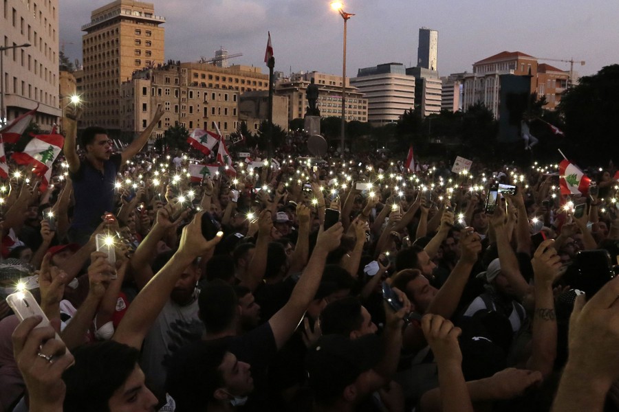 Photos: Anti-Government Protests In Lebanon - The Atlantic