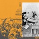 A collage of historical politicians and scenes from the storming of the U.S. Capitol on January 6.